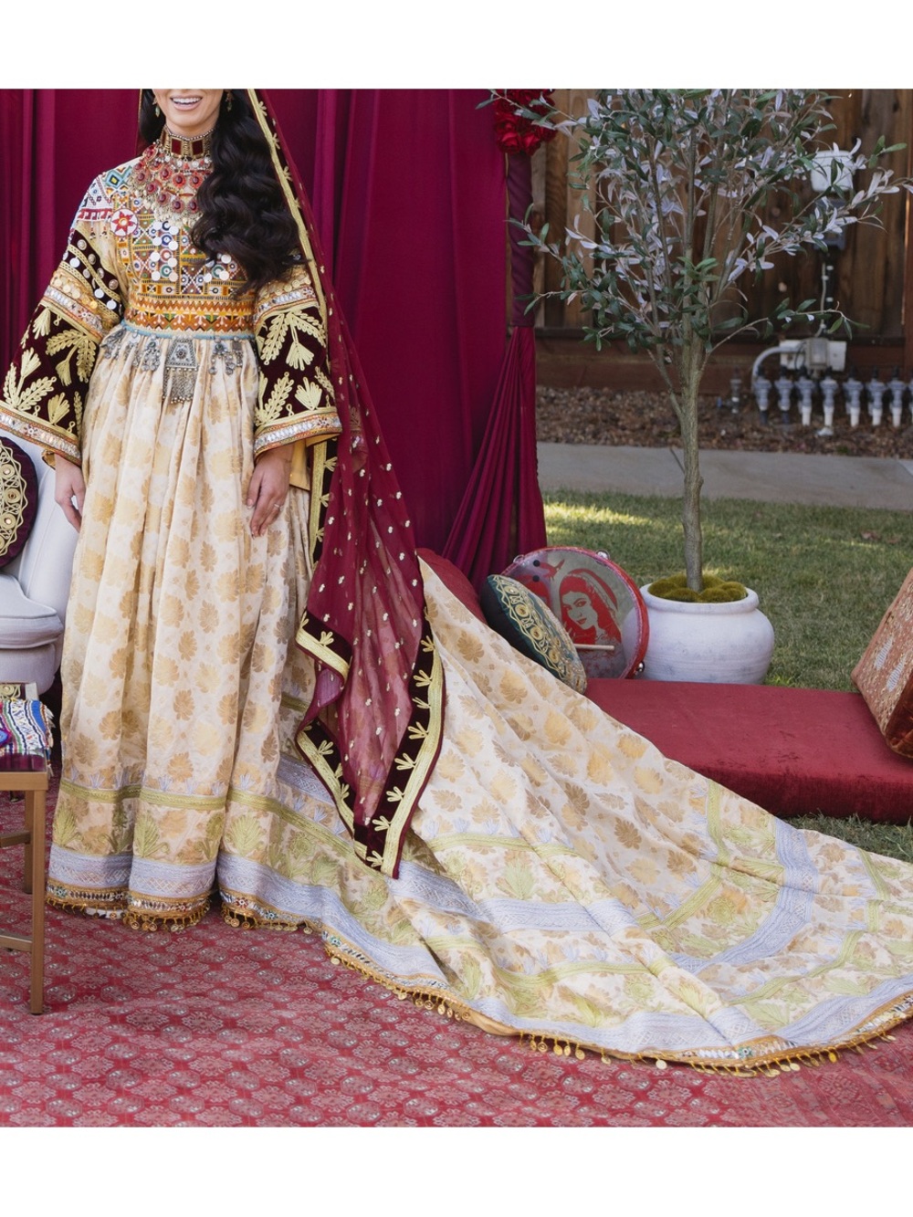 Afghan henna clothes